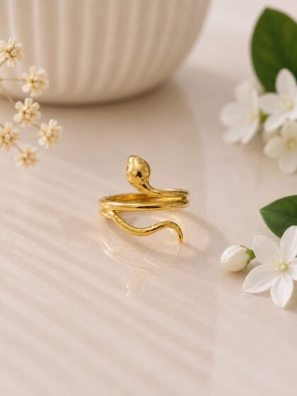 Serpent Wrap Ring