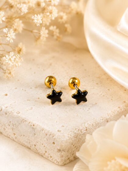 Midnight Star Studs