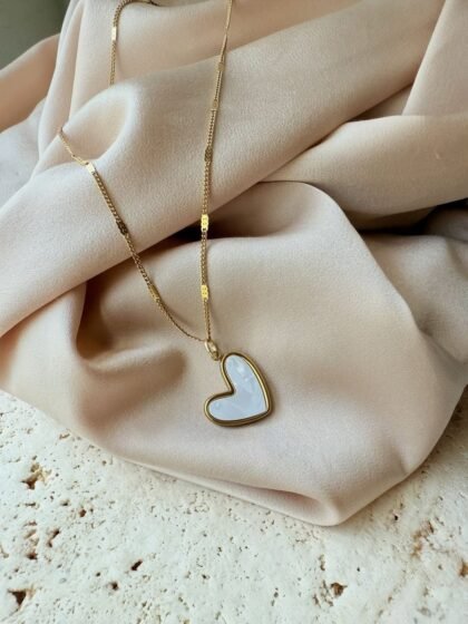 Pearl Heart Pendant