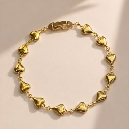 Heart Chime Bracelet