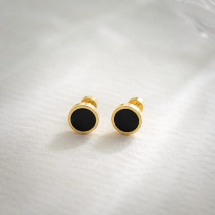 Black Onyx Studs