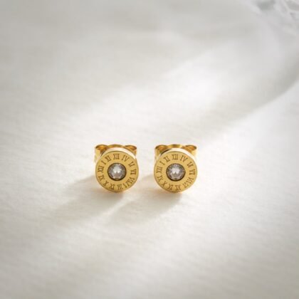 Roman Luxe Crystal Studs